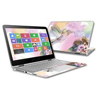 MightySkins Skin Compatible With HP Spectre x360 2-in-1 13.3" (2015) - Water Color Mocking | Protective, Durable, and Unique Vinyl Decal wrap cover | Easy To Apply, Remove | Made in the USA