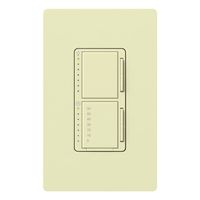 Lutron MA-L3T251-AL Maestro 300 Watt Single Pole Dimmer And Timer Switch, Almond