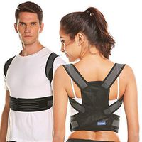 Posture Corrector for Men&Women Back Brace Designed Upper Back Support for Providing Pain Relief from Neck,Back, Waist and Bad Posture - Clavicle Support for Slouching (L)