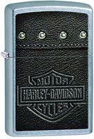 Zippo H-D Lighter, Street Chrome