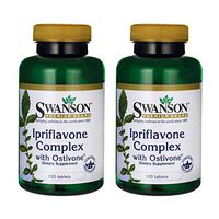 Swanson Ipriflavone Complex with Ostivone 120 Tabs (2 Pack)
