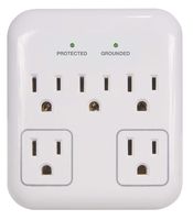 Prime Wire & Cable PB802155 5-Outlet Small Appliance Appliance Surge Protector, White