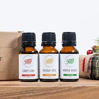 Real Oil - Holiday Cheer Kit (3-Pack) Essential Oil Blends - Holiday Spice, Candy Cane, Winter Woods, 15ml/ea - Perfect for Aromatherapy, Soaps, Candles, Slime, Lotions and More! - 100% Pure