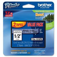 BRTTZE1312PK - Brother TZ Label Tape Cartridge