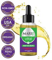 MARIJ Full Extract Hemp Oil :: 200mg 1oz :: May Help with Stress, Pain, Anxiety, Sleep, Depression, Headaches + More :: Hemp Oil Extract :: Rich in Omega 3,6,9 :: (Strawberry Flavor)