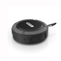 Dvin G47 Mini Wireless Bluetooth Speaker - Waterproof with up to 6H Play time, Portable Stereo with Clip & Suction Cup, Built in Mic, Support SD Card