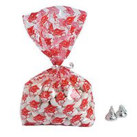 Fun Express - Red Graduation Cello Bags for Graduation - Party Supplies - Bags - Cellophane Bags - Graduation - 12 Pieces