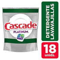 Cascade Platinum ActionPacs Dishwasher Detergent Fresh Scent, 18 ct