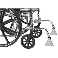 Alimed Front Anti-Tippers with Bumpers, Helps to Prevent Wheelchair from Accidentally Tipping Forward, Left, Front