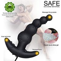 Male P-rostate Massager, Waterproof Cordless Full-Body Massager, Handle Therapeutic Percussion for Sore Muscle and Relaxed