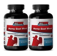 Sexual Enhancer Pills for Women - Horny Goat Weed (Premium Herbal Blend) - Horny Goat Weed for Women Sex Drive - 2 Bottles 120 Capsules