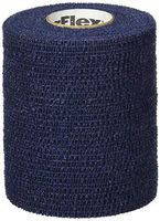 PowerFlex Self Adherent Tape, Latex, Athletic Tape, Blue, 3", 16 Rolls per Case