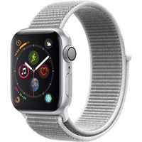 Apple Watch Series 4 (GPS, 40mm) - Silver Aluminium Case with Seashell Sport Loop