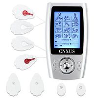 CNXUS TENS Unit, (FDA 510k Cleared) Independent-Control A/B Channel+12 Diverse Modes + 8 Pads +Rechargeable Muscle Stimulator Unit, Pain Relief Pulse Impulse Mini Massager Therapy Machine