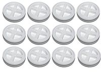 2 Gallon White Gamma Seal Lid-12 Pack