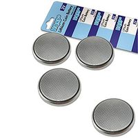 HQRP 4-Pack Coin Lithium Battery for Marinco SPLR-1 Spot Light Hand-Held Wireless Remote + HQRP Coaster