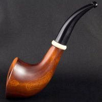 5.9" Wooden smoking pipe. Best smoking pipes. WORLDWIDE shipping.