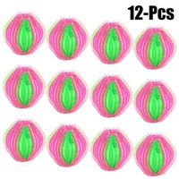 JUSTDOLIFE Washing Balls, Reusable Washing Balls Plastic Dryer Balls Magic Hair Fur Removal Laundry Balls to Save Clothes Washing and Drying Time