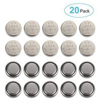 Button Cell Battery, Bingogous LR44 Battery (20 Pack)