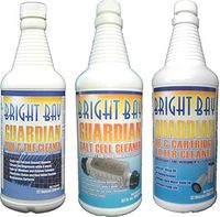 Guardian Pool Care Pack-Tile Cleaner (32 oz), Filter Cleaner (32 oz), Salt Cell Cleaner (32 oz) - Grout/Glaze Safe