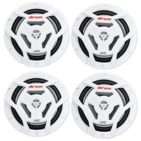 (2) Pairs of JVC CS-DR6201MW 6.5" Waterproof Marine Speakers Totaling 600 Watt