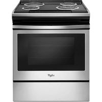 Whirlpool WEC310S0FS 4.8 Cu. Ft. Stainless Electric Coil Range
