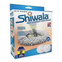 Big Boss Shiwala Replacement Mop Heads (Set of 2) | 13" L x 13" W