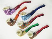 Fimo Meerschaum Pipes - Set of 6