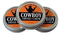 Cowboy Coffee Chew (Pack of 3) Lose Weight Loss Diet Supplement Appetite Suppressant Caffeine Stimulant Fat Burning Energy