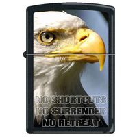 Zippo No Shortcuts No Surrender No Retreat Cigarette Lighter