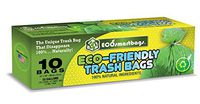 Eco-smartbags Biodegradable Trash Bags, Leaf Green, 1 Pound