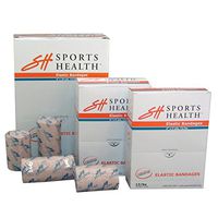 Sports Health Pre-Wrap Bandage with Aluminum Fasteners, 3 inches X 5 Yards, Elastic
