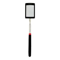 Houseables Inspection Mirror, LED Light Telescoping Mirrors, 34" Extension, 360° Rotation, Extendable, Telescopic Handle, Retractable Lighted Tool On A Stick, for Mechanic, Home Inspector, Automotive