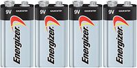 Energizer MAX 9V Alkaline Batteries, 4-Count