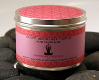 8 oz Zen Inspirations Moisturizing Candle for Massage Harmony
