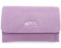 Pipe Tobacco Leather Pouch - Authentic Full Grade Cow Leather - Purple