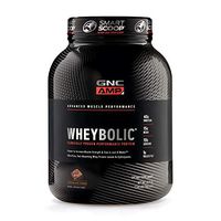 GNC AMP Wheybolic Whey Protein Powder - Chocolate Fudge, 25 Servings, Contains 40 Protein, 15g BCAA, and 10g Leucine Per Serving