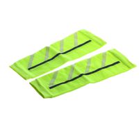 Susada Leg Sleeve Pair Calf Compression Sleeve Support Graduated Leg Sports Socks Outdoor Exercise (Green)