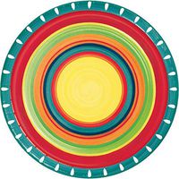 Summer Stoneware Paper Plates, 24 ct
