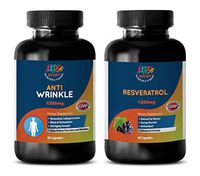Weight Loss Extreme Pills - Anti Wrinkle - RESVERATROL 1200 - resveratrol and coq10 - (2 Bottles Combo)