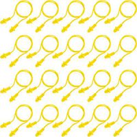 20 Pairs Corded Ear Plugs Reusable Silicone Earplugs Sleep Noise Cancelling for Hearing Protection (Color 2)