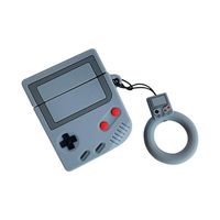 Haalife◕‿ AirPods Case Silicone Soft Silicone Chargeable Headphone Case Kits Protective Silicone and Hard Cover Light Blue