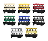 CanDo 10-0758 Digi-Flex Hand Exerciser, No Rack, Set of 8, Tan through Gold