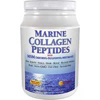 Andrew Lessman Marine Collagen Peptides Powder + MSM 60 Servings - Promotes Radiant Smooth Soft Skin, Comfortable Joints. 100% Pure. Highest Quality Super Soluble No Fishy Flavor No Additives Non-GMO