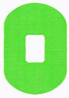 StayPut Adhesive Patch Green - 1.5" x 1" Hole, 30 Pack