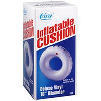 CUSHION INFLATABL VINYL CARA46 Size: 16"