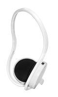 ProHT Bluetooth Neckband Headset (87090) with Built-in Microphone, Lightweight Stereo Headphones for Smartphone / MP3 / Tablet / eBook Readers / PC- White