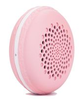 Macaron Small Bluetooth Speaker for Indoor Outdoor Sport Travel, Blue Tooth Loudspeaker Soundbox Birthday Gift's for iPhone Women Kids Teenage Daughter Pink