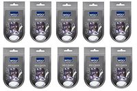 Bulk Pack of 10 Soft Gel Metatarsal Ball of Foot Cushion. Shoe Insoles Inserts. Stops Ball of Foot Pain in High-Heels.