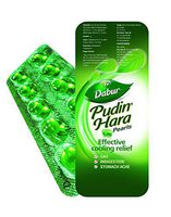 Dabur Pudin Hara Pearls - 10 Capsules - Pack of 6